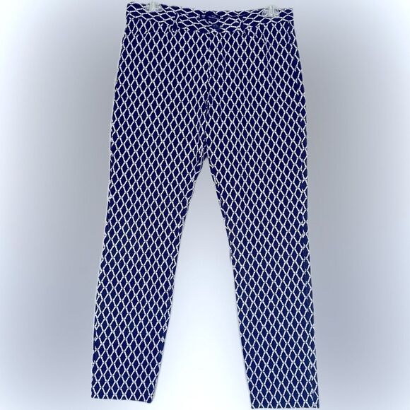 Gap Slim City navy & white detailed pants! - Picture 9 of 14